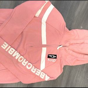Abercrombie & Fitch Half Zip Hoodie